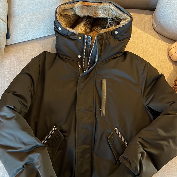 Small Mackage zip up jacket with hood - Picture 1 of 3